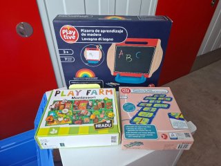 Lote Juguetes Montessori Playtive y Headu