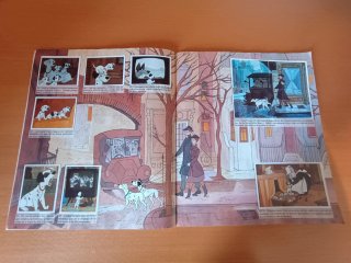 Album cromos 101 Dálmatas Walt Disney