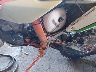 KTM 250 EXC Enduro Moto Naranja/Blanca