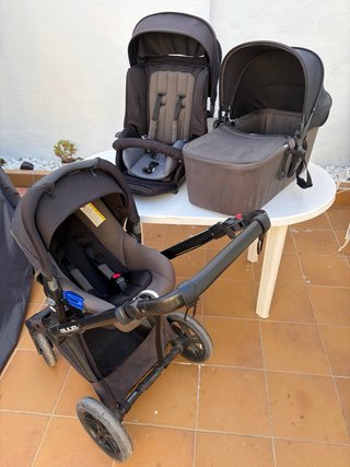 Carrito Bebé Jané: Capazo, Silla y Grupo 0