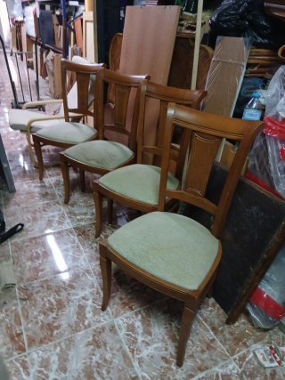 Juego de 4 sillas de comedor