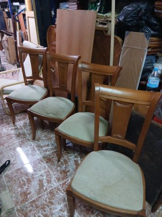 Juego de 4 sillas de comedor