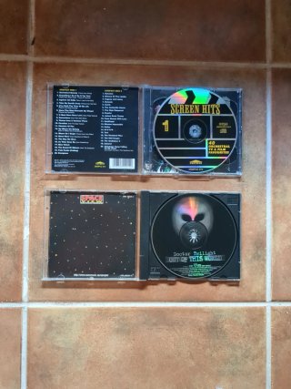 CDs Screen Hits y Doctor Twilight