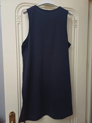 Vestido corto verano SHEIN azul talla XL