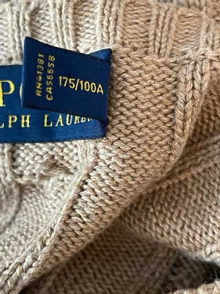 Maglia Polo Ralph Lauren Beige Tg XL