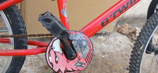 Bicicleta Infantil B'Twin Roja