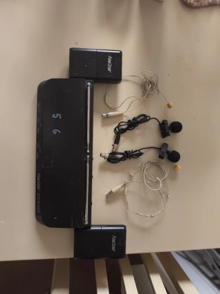 Fonestar MSH-236 Dual Channel Micrófonos Inalámbri