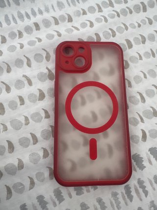 Funda iPhone 13 Roja Magnética
