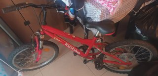 Bicicleta infantil Topbike Teens 20 roja