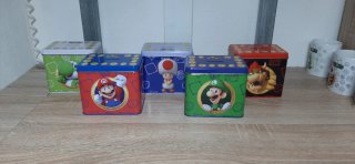 Set completo 5 Tazze e Latte Super Mario