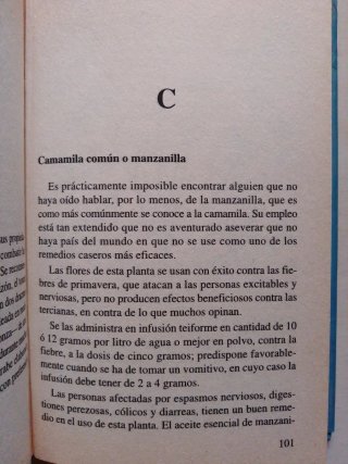 Diccionario de plantas medicinales