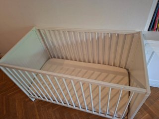 Cuna IKEA 60x120 + Colchón