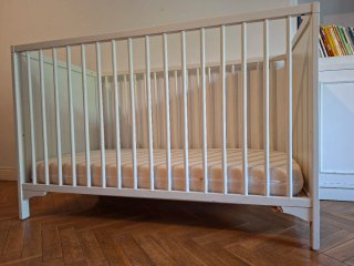 Cuna IKEA 60x120 + Colchón