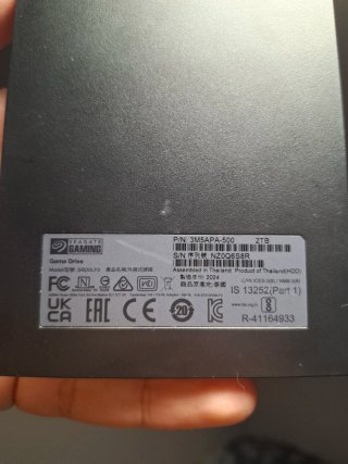 Disco Duro Seagate 2TB PS4/PS5