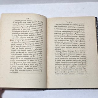 Libro Antico 1860 Studii sull'Italia Garilli