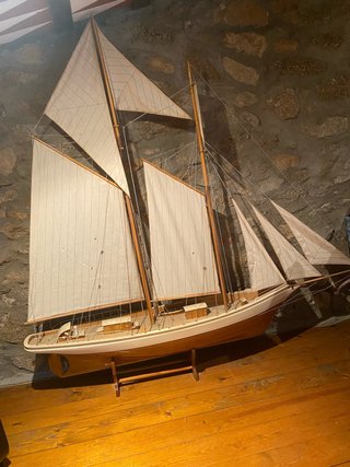 Velero clásico de madera, Schooner / Goleta