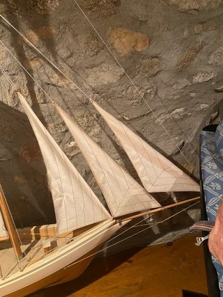 Velero clásico de madera, Schooner / Goleta