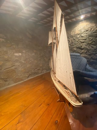 Velero clásico de madera, Schooner / Goleta