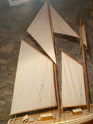 Velero clásico de madera, Schooner / Goleta