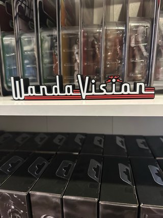 Wandavision 3D logo