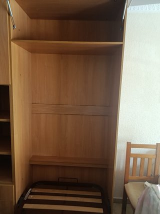 Mueble con 2 Camas Abatibles + Armario Puente