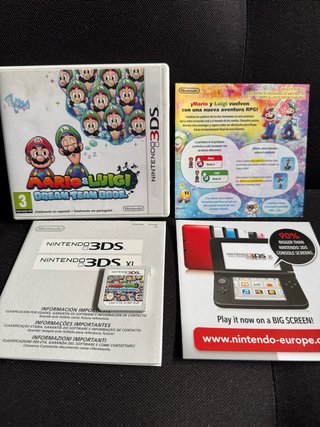 Mario & Luigi Dream Team Bros. 3DS
