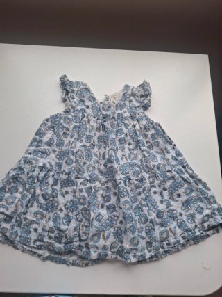 Vestido niña bebé estampado floral