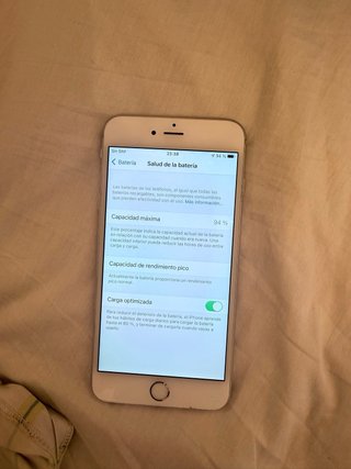iPhone 6S Plus gris plata