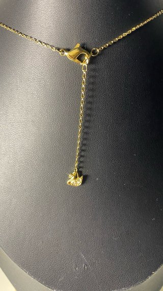 Collana Swarovski Cigno Rosso