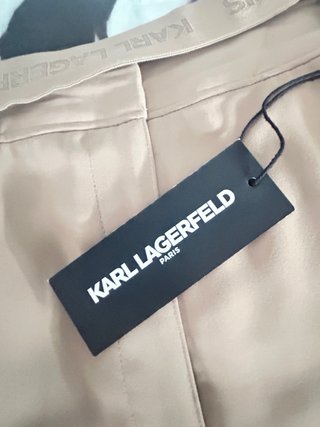 Pantalón cargo beige Karl Lagerfeld mujer