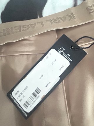 Pantalón cargo beige Karl Lagerfeld mujer