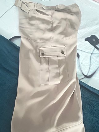 Pantalón cargo beige Karl Lagerfeld mujer