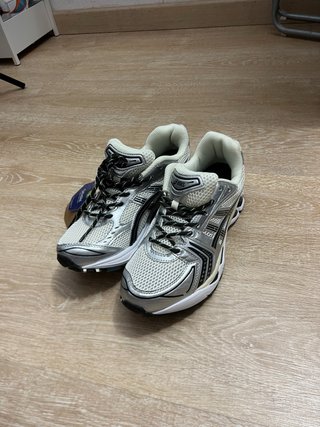 Asics Gel Plata/Blanco Zapatillas Deportivas