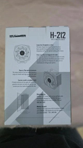 Disipador Nox Hummer H-212 Intel/AMD