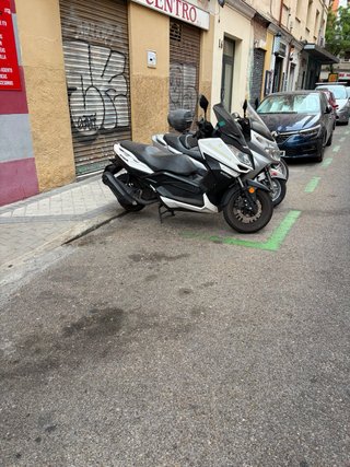 Moto Wottan Storm 125 Estropeada