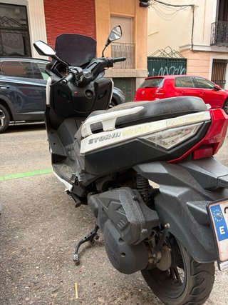 Moto Wottan Storm 125 Estropeada