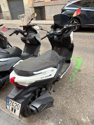 Moto Wottan Storm 125 Estropeada