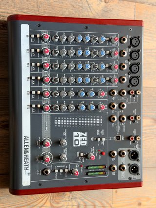 Allen & Heath ZED-10 Mixer USB 10 Canali Leggi ben