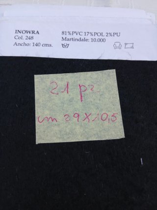 Campioni Ecopelle Effetto Tessuto