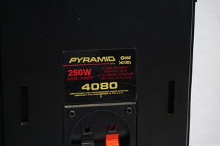 Altavoces Pyramid Gold Series 4080 Negro