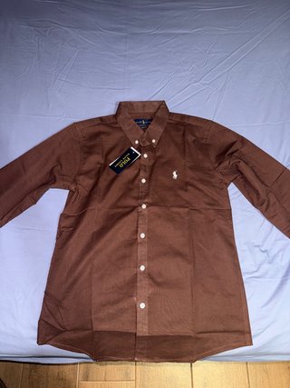 Camisa Polo Ralph Lauren Marrón