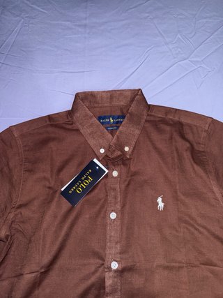 Camisa Polo Ralph Lauren Marrón
