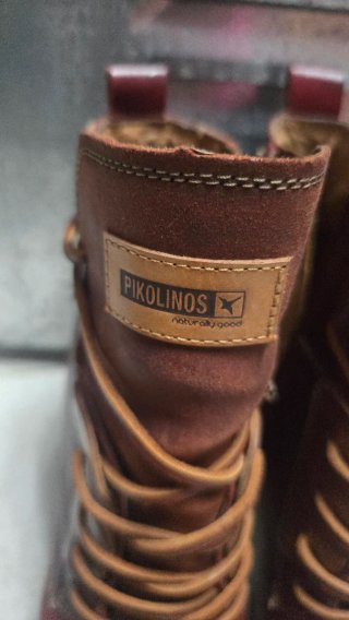 Botas Pikolinos Marrón/Rojo Talla 38