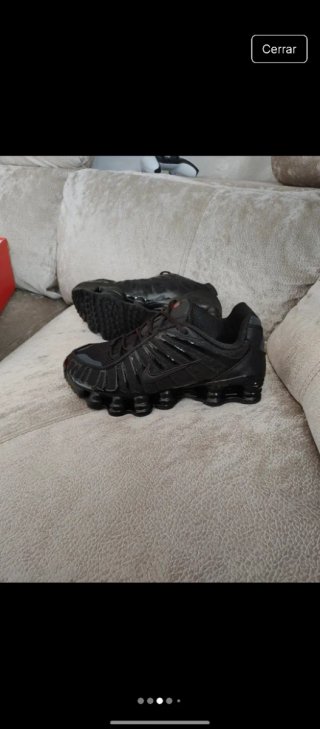 Zapatillas Nike Shox Negras