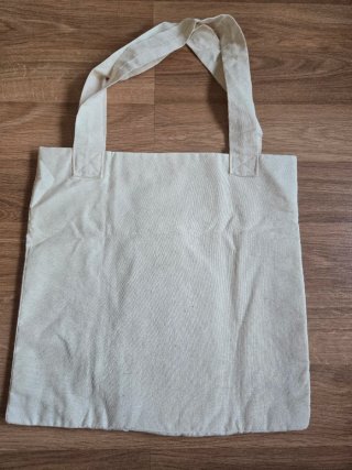Tote bag de lona con cactus bordado en relieve