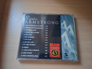 Disco CD Louis Armstrong,  jazz