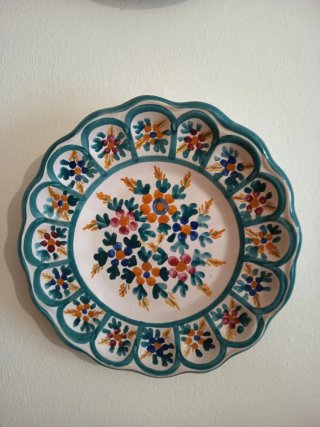 Platos decorativos porcelana. 3€ unidad