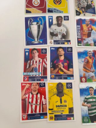 Lote de 49 Cromos Champions League Topps 25/26
