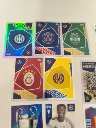 Lote de 49 Cromos Champions League Topps 25/26