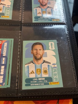 Cromos Lionel Messi Panini Mundial 2026